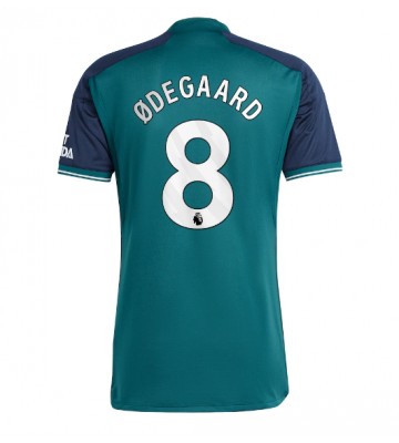 Arsenal Martin Odegaard #8 Tercera Equipación 2023-24 Manga Corta